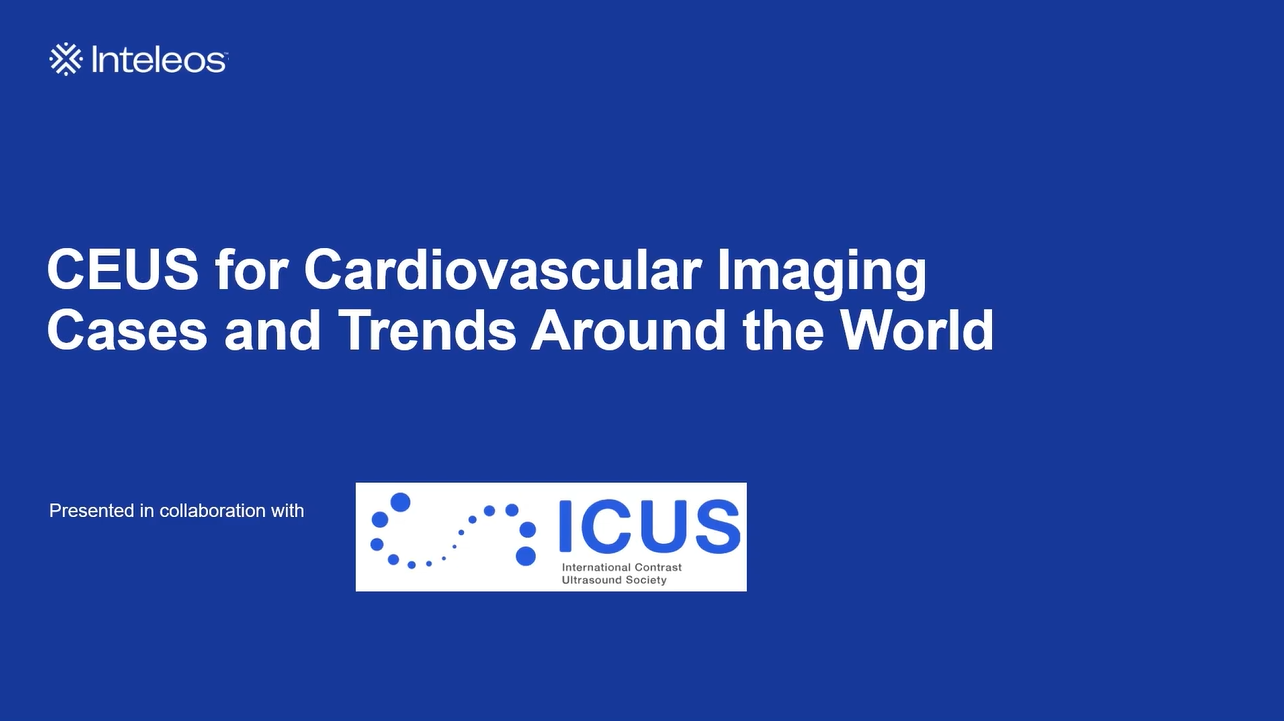 CEUS for Cardiovascular Imaging Cases and Trends Around the World